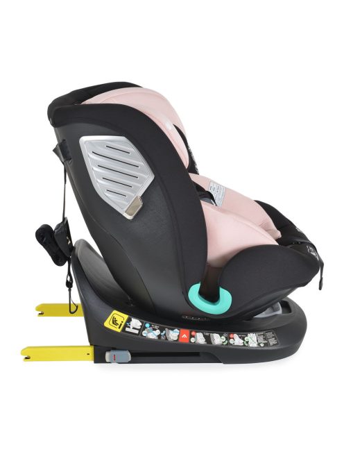 SERENGETI I-SIZE autós ülés 40-150cm 360fokban forgatható PINK