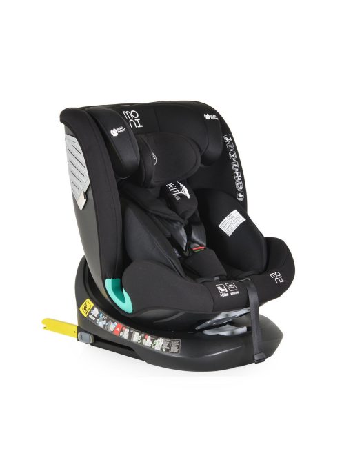 SERENGETI I-SIZE autós ülés 40-150cm 360forgatható FEKETE
