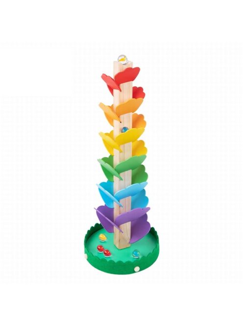 TOOKY Toy fa golyópálya szívárvány szín