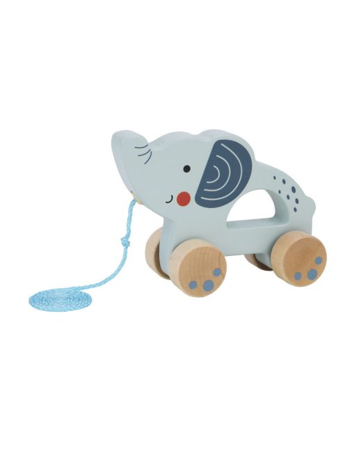 TOOKY Toy fa húzható elefánt PASZTEL szín