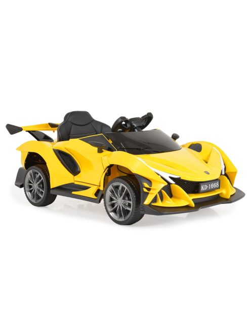 MONI BO Flash elektromos sport autó sárga