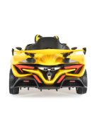 MONI BO Flash elektromos sport autó sárga