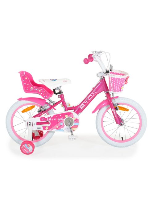 BYOX CUPCAKE gyerek lány kerékpár 16-os méret PINK