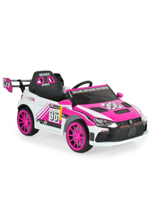 BO Drift e. autó hátsó spoiler szárnnyal pink