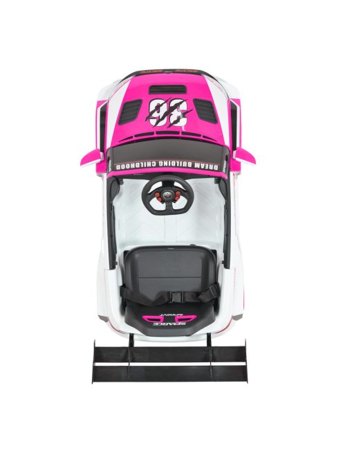 BO Drift e. autó hátsó spoiler szárnnyal pink