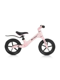   NEXT STEP 12es futóbicikli, sárvédővel, fújható gumi, lábtartó, 50kgig PINK