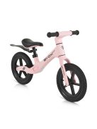 NEXT STEP 12es futóbicikli, sárvédővel, fújható gumi, lábtartó, 50kgig PINK