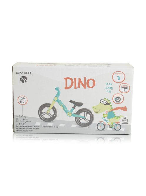 DINO futóbicikli KÉK