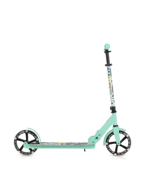 MONSTER roller 2 nagy kerekű, acélváz, 100 kg, 84-97cm-ig állítható ZÖLD