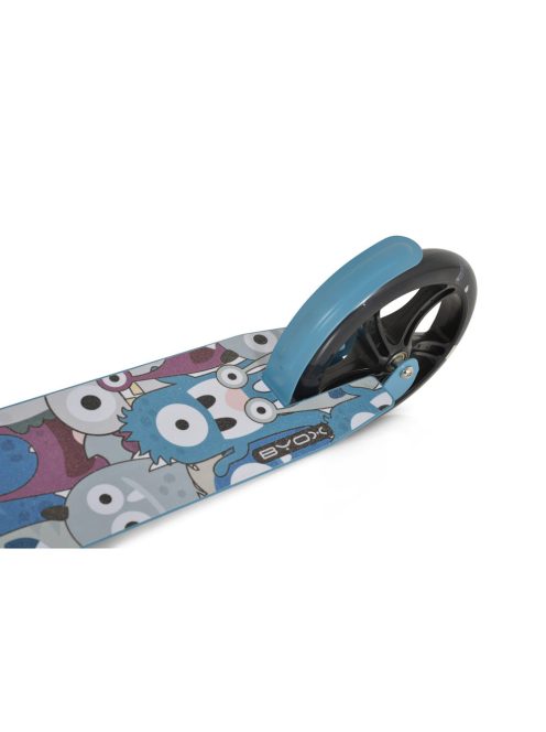 MONSTER roller 2 nagy kerekű, acélváz, 100 kg, 84-97cm-ig állítható KÉK