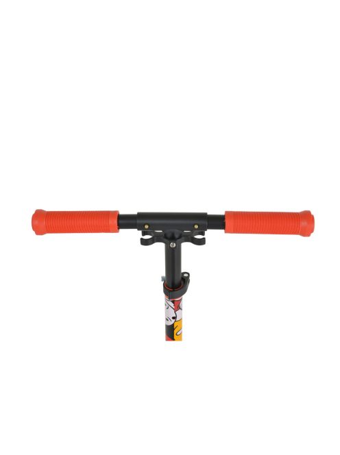 MONSTER roller 2 nagy kerekű, acélváz, 100 kg, 84-97cm-ig állítható PIROS