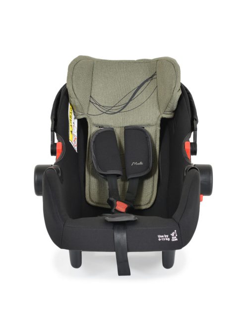 Multi autós hordozó i-size 40-87cm zöld