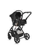 Multi autós hordozó i-size 40-87cm fekete