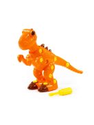 Műanyag játék tyrannoszaurusz szétszedhető