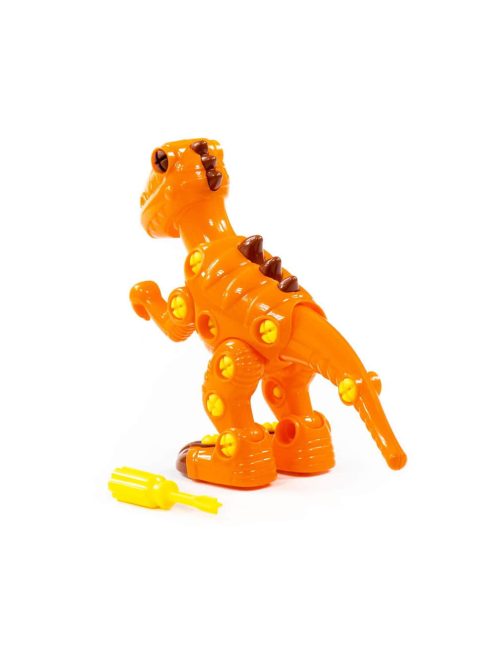 Műanyag játék tyrannoszaurusz szétszedhető