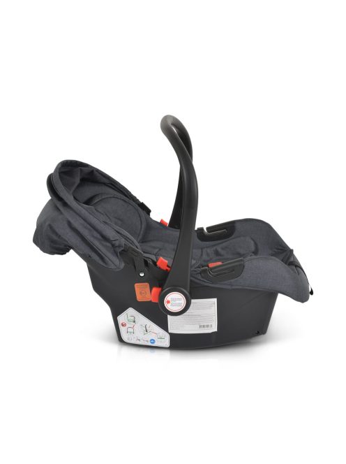 TRIO I-SIZE autós hordozó Polly babakocsihoz SZÜRKE