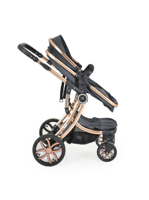 Polly 2 in1 babakocsi SZETT:sport+mózes+kistáska 107985 FEKETE