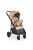 BUGGY babakocsi lapracsukható, nagy kerekek, könnyű BÉZS