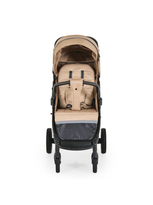 BUGGY babakocsi lapracsukható, nagy kerekek, könnyű BÉZS