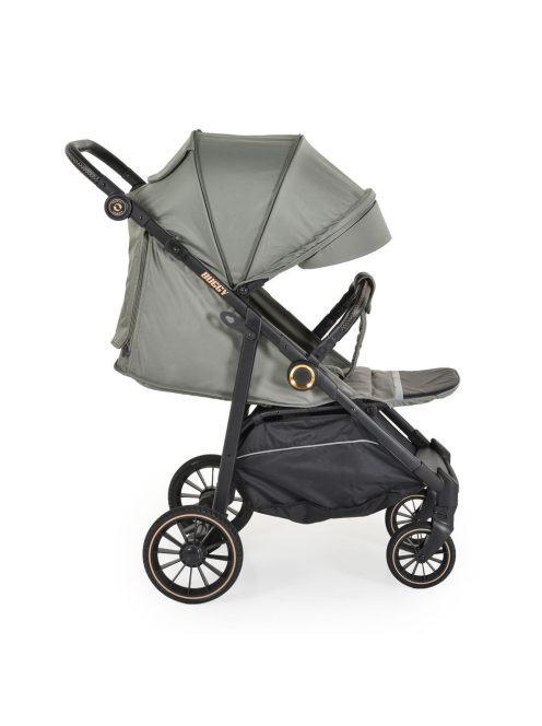 BUGGY babakocsi lapracsukható, nagy kerekek, könnyű ZÖLD