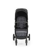 BUGGY babakocsi lapracsukható, nagy kerekek, könnyű FEKETE