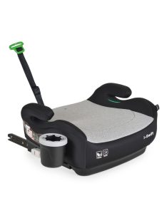   I-SWIFT ülésemelő pohártartóval 125-150cm I-SIZE és ISOFIX SZÜRKE
