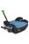 I-SWIFT ülésemelő pohártartóval 125-150cm I-SIZE és ISOFIX KÉK