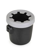 I-SWIFT ülésemelő pohártartóval 125-150cm I-SIZE és ISOFIX FEKETE