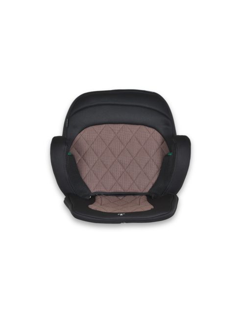 JAX autós ülésmagasító háttámlával 125-150cm rögzítő hevederrel, ISOFIX PINK