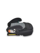 JAX autós ülésmagasító háttámlával 125-150cm rögzítő hevederrel, ISOFIX SZÜRKE