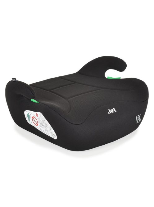 JET ülésmagasító 125-150cm I-SIZE FEKETE