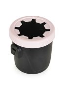 SWIFT ülésemelő I-SIZE pohártartóval, hevederrel 125-150cm PINK