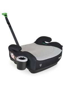   SWIFT ülésemelő I-SIZE pohártartóval, hevederrel 125-150cm SZÜRKE