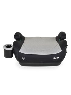   SWIFT ülésemelő I-SIZE pohártartóval, hevederrel 125-150cm SZÜRKE