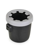 SWIFT ülésemelő I-SIZE pohártartóval, hevederrel 125-150cm SZÜRKE