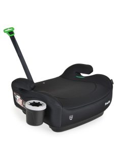   SWIFT ülésemelő I-SIZE pohártartóval, hevederrel 125-150cm FEKETE