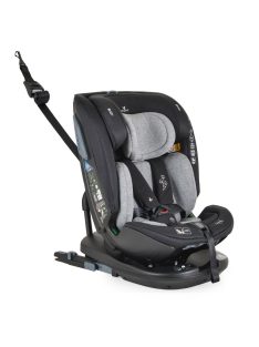   GRAVITY I-size autós ülés 40-150cm, SPS, forgatható talp, pamut huzat SZÜRKE