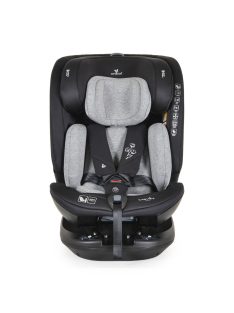   GRAVITY I-size autós ülés 40-150cm, SPS, forgatható talp, pamut huzat SZÜRKE