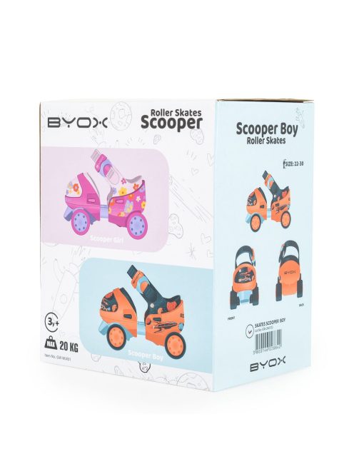 SCOOPER 4 kerekű görkori állítható méret:22-30 KÉK