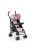 JERRY ÚJ/2025 sport babakocsi esernyőre csukható 15kg, PINK