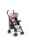JERRY ÚJ/2025 sport babakocsi esernyőre csukható 15kg, PINK