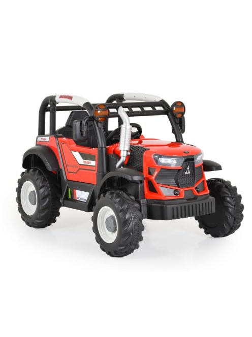 BO HARVEST traktor, elektromos, 2motoros PIROS