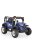 BO HARVEST traktor, elektromos, 2motoros KÉK