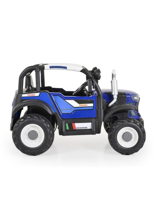 BO HARVEST traktor, elektromos, 2motoros KÉK