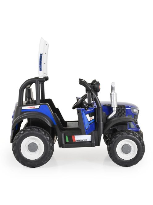 BO HARVEST traktor, elektromos, 2motoros KÉK