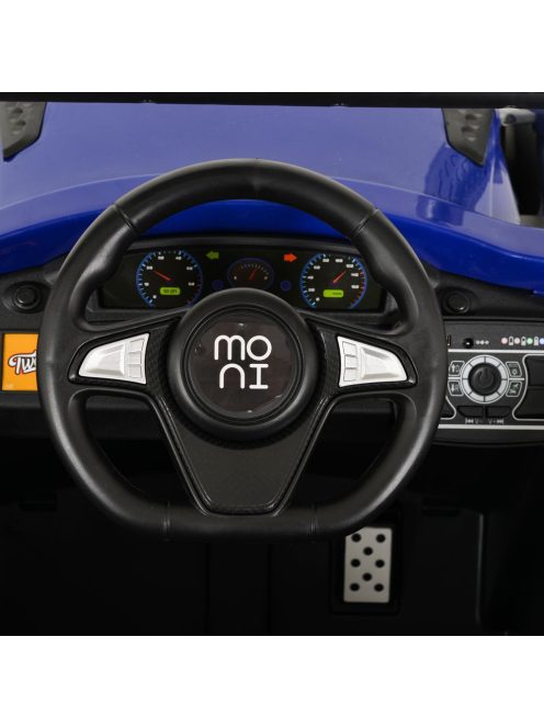 BO HARVEST traktor, elektromos, 2motoros KÉK