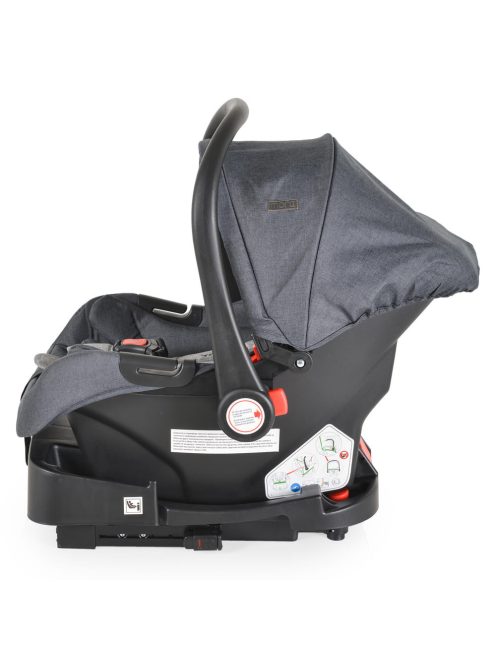 ROYAL ülés talp I-SIZE 40-87cm MULTI autós hordozóhoz FEKETE