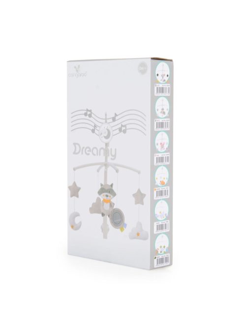 DREAMY Zenélő forgó játék kiságyra ZÖLD