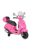 BO Vespa 801 GTS Super 12V motor/robogó nagy PINK