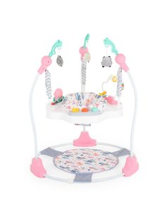 MAGIC FUN Baba ugráló pasztel játékkal pink